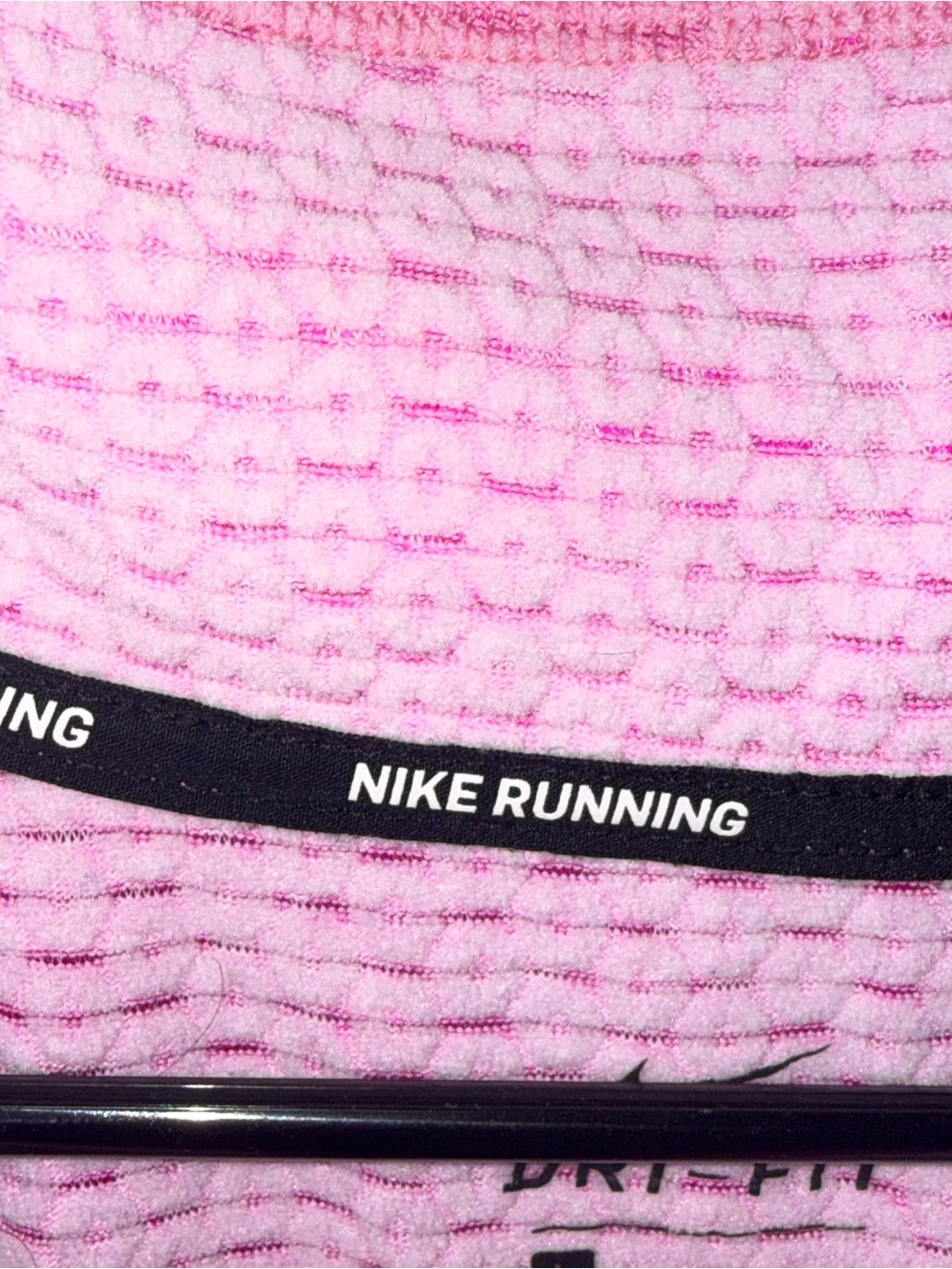 Nike Dri-FIT Running Pink Performance Top - Picture 9 of 10